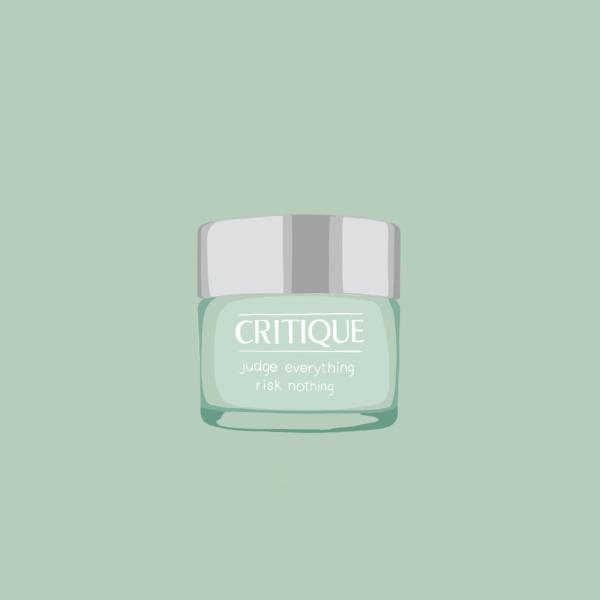 Clinique cream illustration